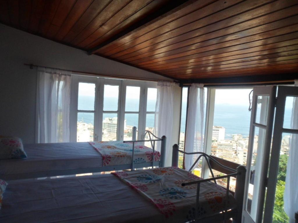 ריו דה ז'ניירו Mar Da Babilonia Hostel חדר תמונה